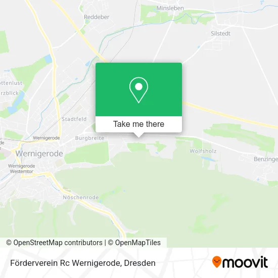 Карта Förderverein Rc Wernigerode