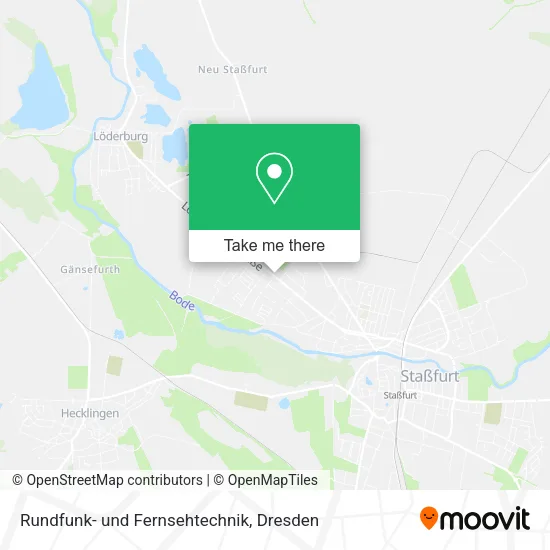 Карта Rundfunk- und Fernsehtechnik