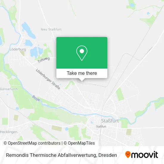 Карта Remondis Thermische Abfallverwertung
