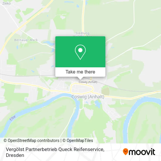 Карта Vergölst Partnerbetrieb Queck Reifenservice