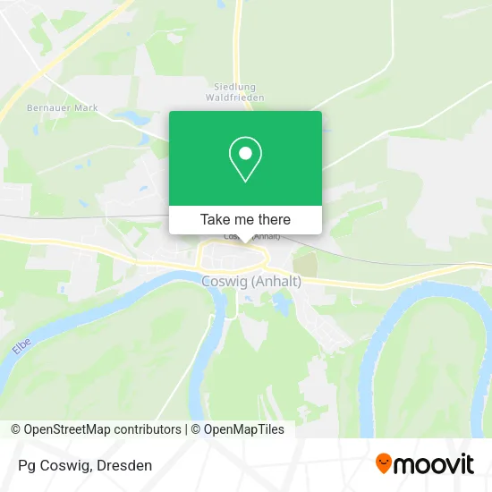 Карта Pg Coswig