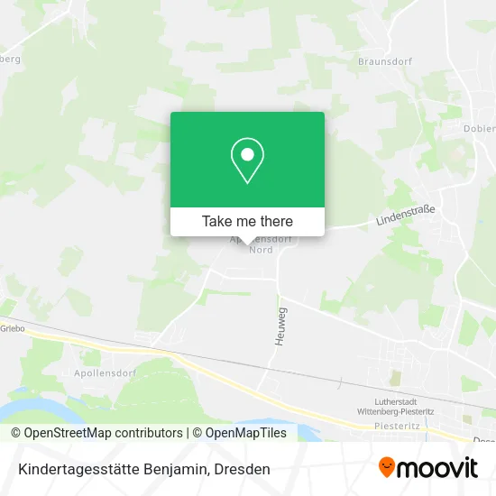 Карта Kindertagesstätte Benjamin