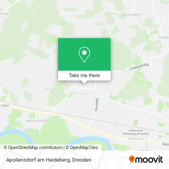 Карта Apollensdorf am Heideberg