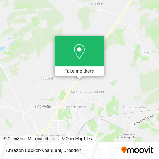 Карта Amazon Locker-Keahilani