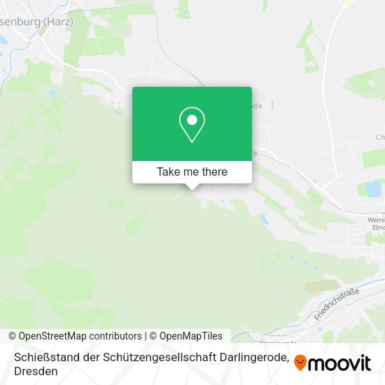 Карта Schießstand der Schützengesellschaft Darlingerode