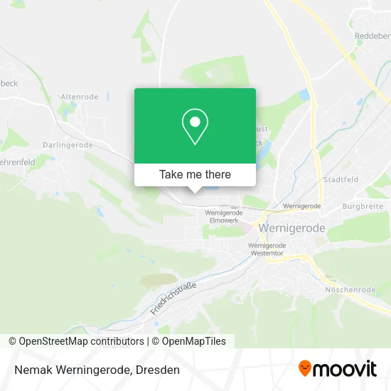 Карта Nemak Werningerode