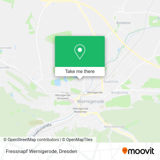 Карта Fressnapf Wernigerode