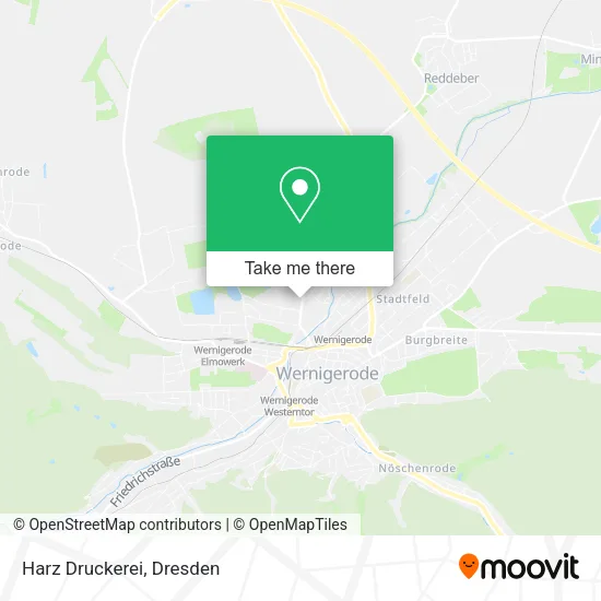 Карта Harz Druckerei