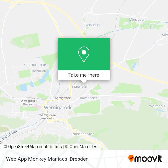Карта Web App Monkey Maniacs