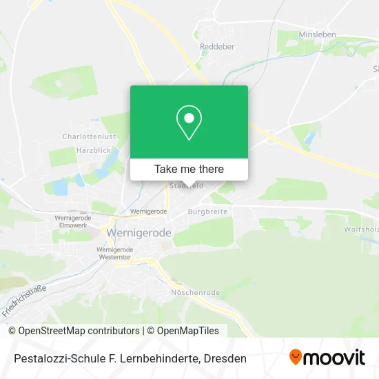 Карта Pestalozzi-Schule F. Lernbehinderte