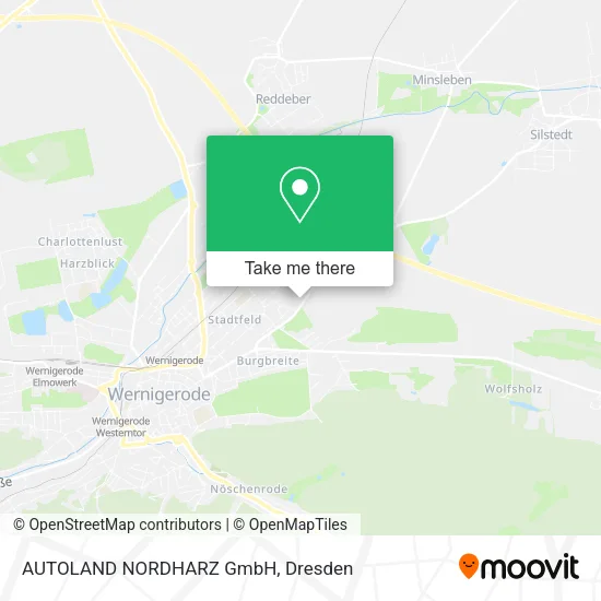 Карта AUTOLAND NORDHARZ GmbH