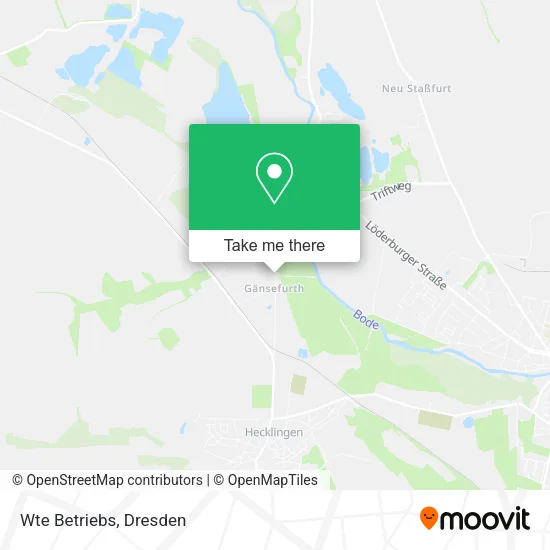 Карта Wte Betriebs