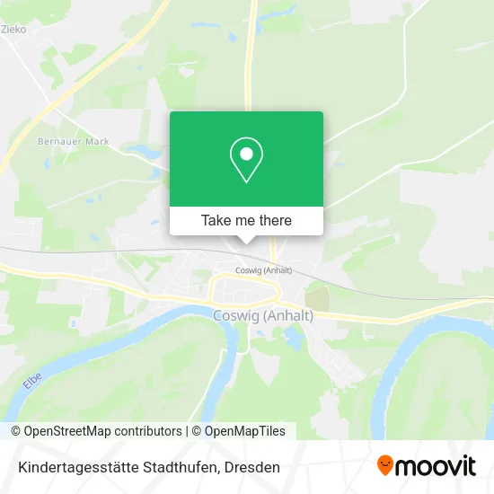 Карта Kindertagesstätte Stadthufen