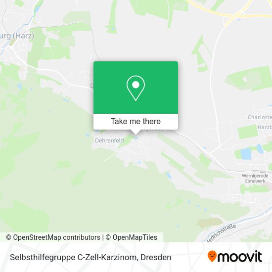 Карта Selbsthilfegruppe C-Zell-Karzinom