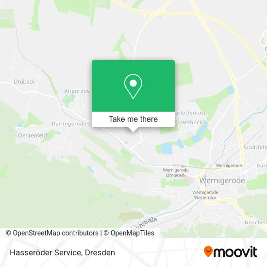 Карта Hasseröder Service