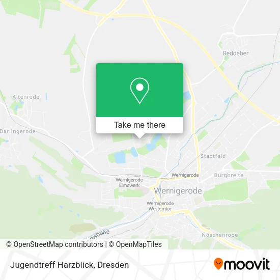 Карта Jugendtreff Harzblick