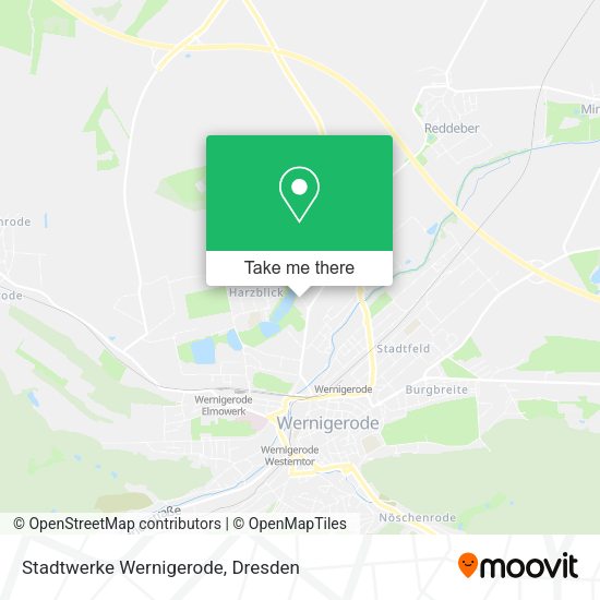 Карта Stadtwerke Wernigerode