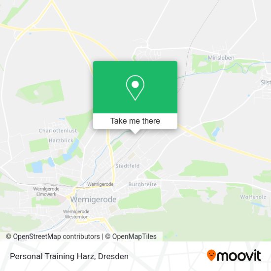 Карта Personal Training Harz