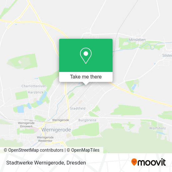 Карта Stadtwerke Wernigerode