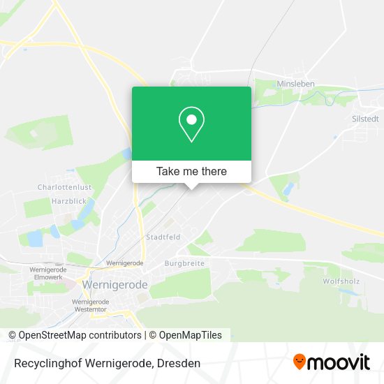 Карта Recyclinghof Wernigerode