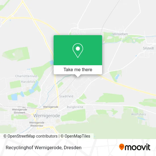 Карта Recyclinghof Wernigerode