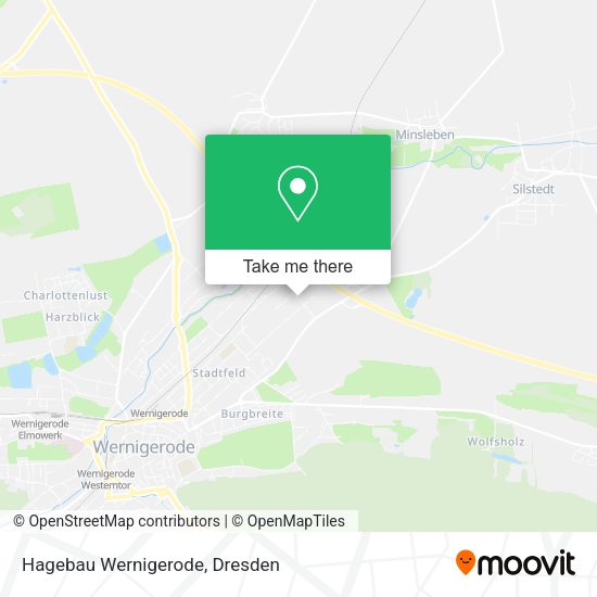 Карта Hagebau Wernigerode