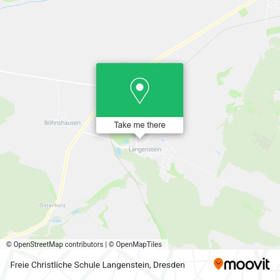 Карта Freie Christliche Schule Langenstein