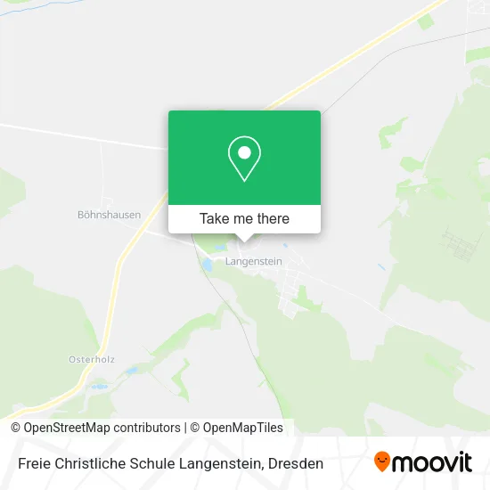 Карта Freie Christliche Schule Langenstein