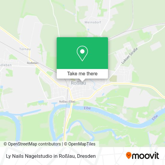 Карта Ly Nails Nagelstudio in Roßlau