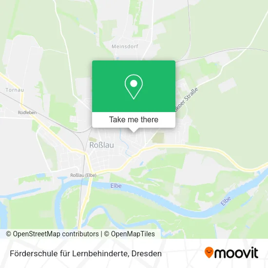 Карта Förderschule für Lernbehinderte