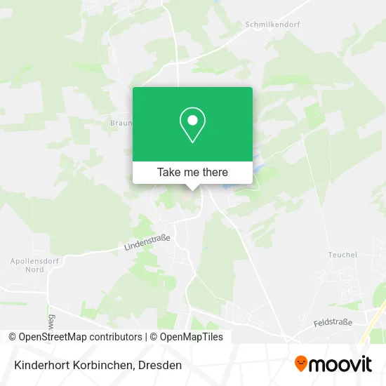 Карта Kinderhort Korbinchen
