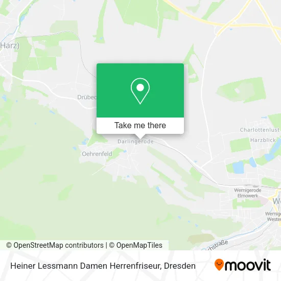 Карта Heiner Lessmann Damen Herrenfriseur
