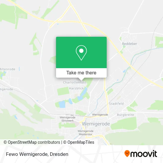 Карта Fewo Wernigerode