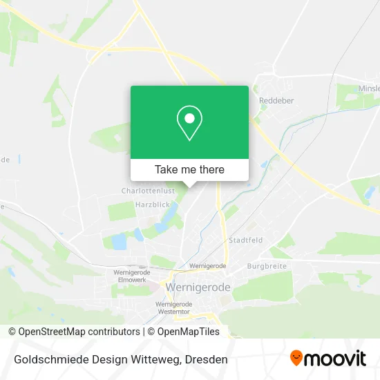 Goldschmiede Design Witteweg map