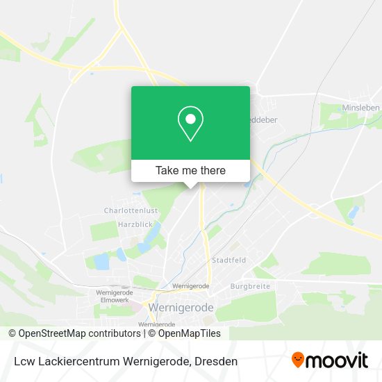 Карта Lcw Lackiercentrum Wernigerode