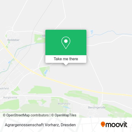 Карта Agrargenossenschaft Vorharz