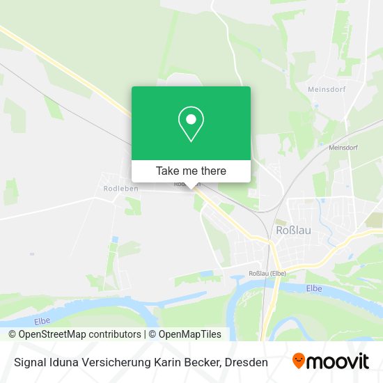 Карта Signal Iduna Versicherung Karin Becker