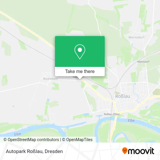 Карта Autopark Roßlau
