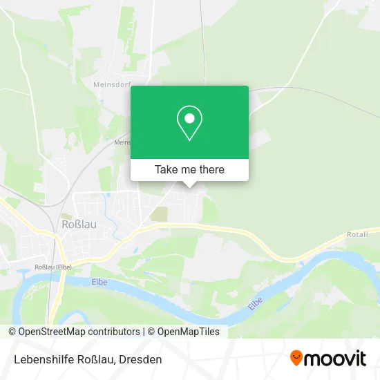 Карта Lebenshilfe Roßlau
