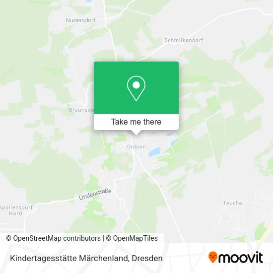 Карта Kindertagesstätte Märchenland