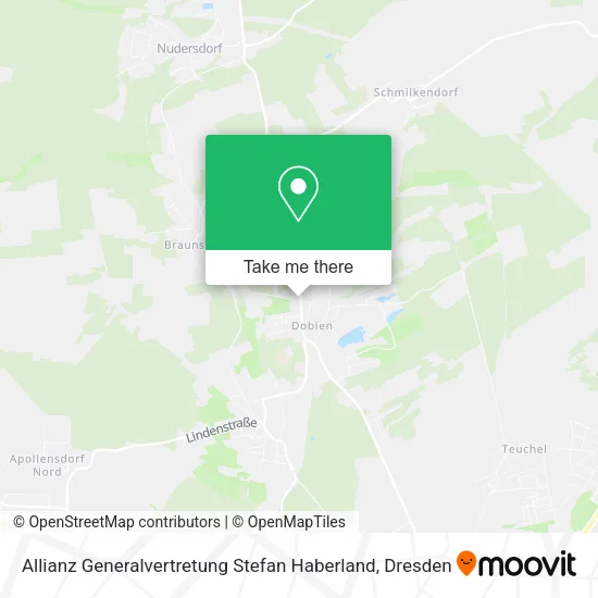 Карта Allianz Generalvertretung Stefan Haberland