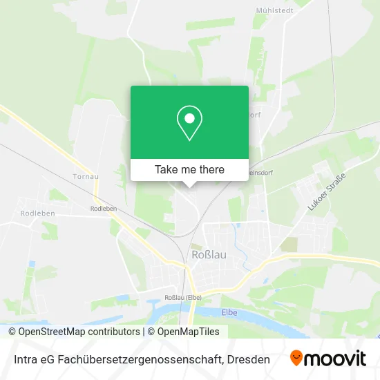 Карта Intra eG Fachübersetzergenossenschaft