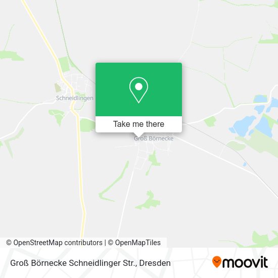 Карта Groß Börnecke Schneidlinger Str.