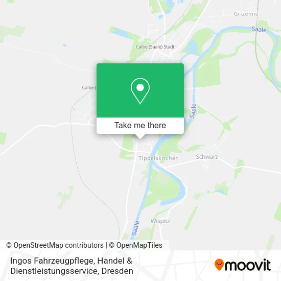 Карта Ingos Fahrzeugpflege, Handel & Dienstleistungsservice