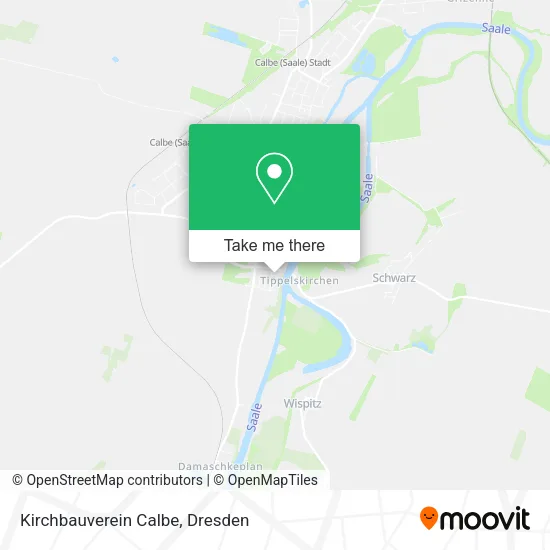 Карта Kirchbauverein Calbe
