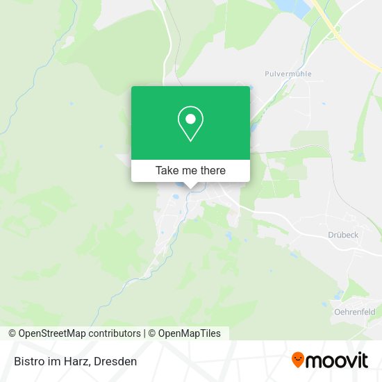 Карта Bistro im Harz