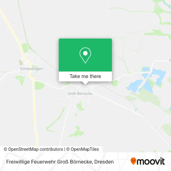 Карта Freiwillige Feuerwehr Groß Börnecke