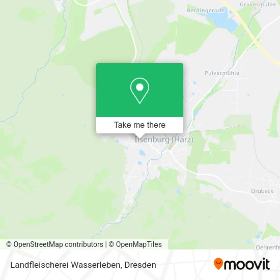 Карта Landfleischerei Wasserleben