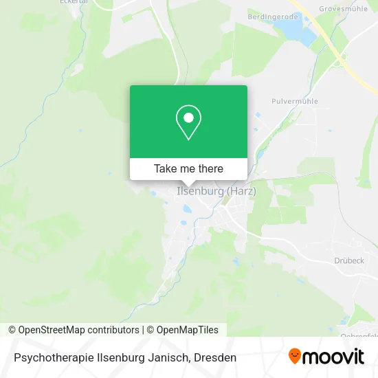 Карта Psychotherapie Ilsenburg Janisch