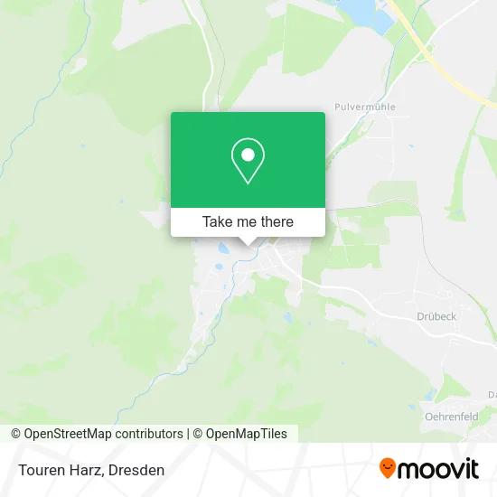 Карта Touren Harz